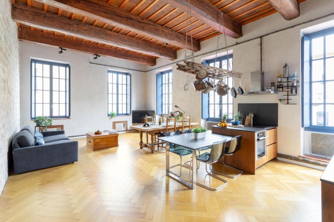 Sunny Stylish Spacious Loft In Old-Port مارسيليا المظهر الخارجي الصورة
