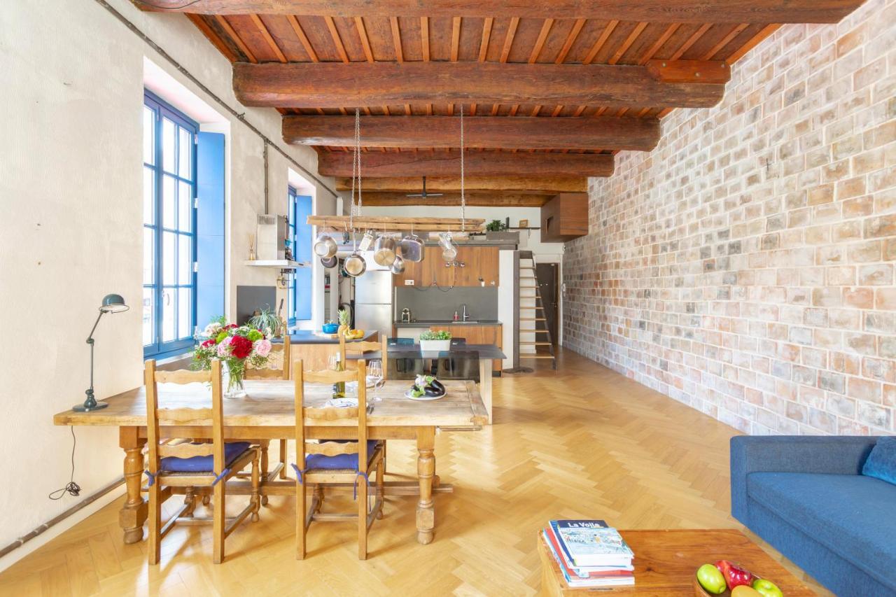 Sunny Stylish Spacious Loft In Old-Port مارسيليا المظهر الخارجي الصورة